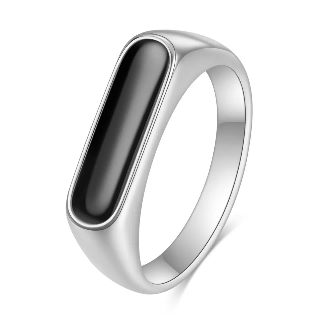 Veltic Nero Signet Ring